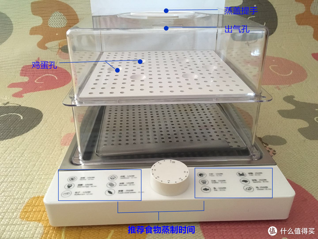 可盐可甜 节省空间 北欧欧慕 NZL101A 折叠电蒸锅你值得拥有