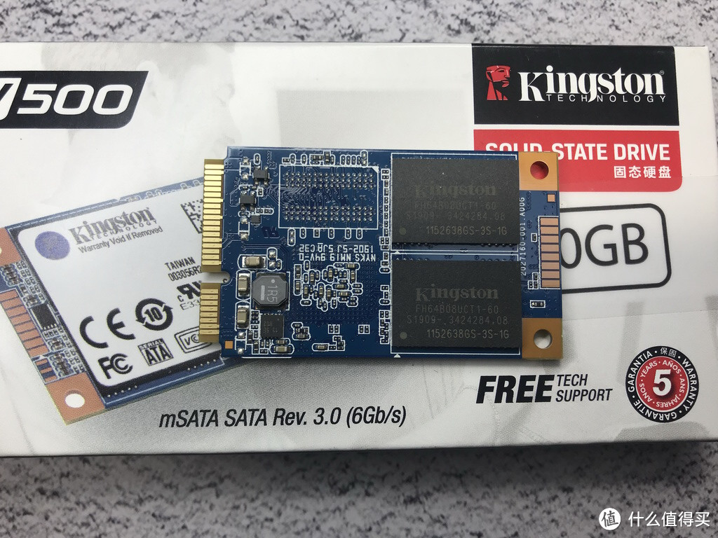 mSATA的选择：东芝芯的Kingston 金士顿 UV500系列 240GB SSD固态硬盘