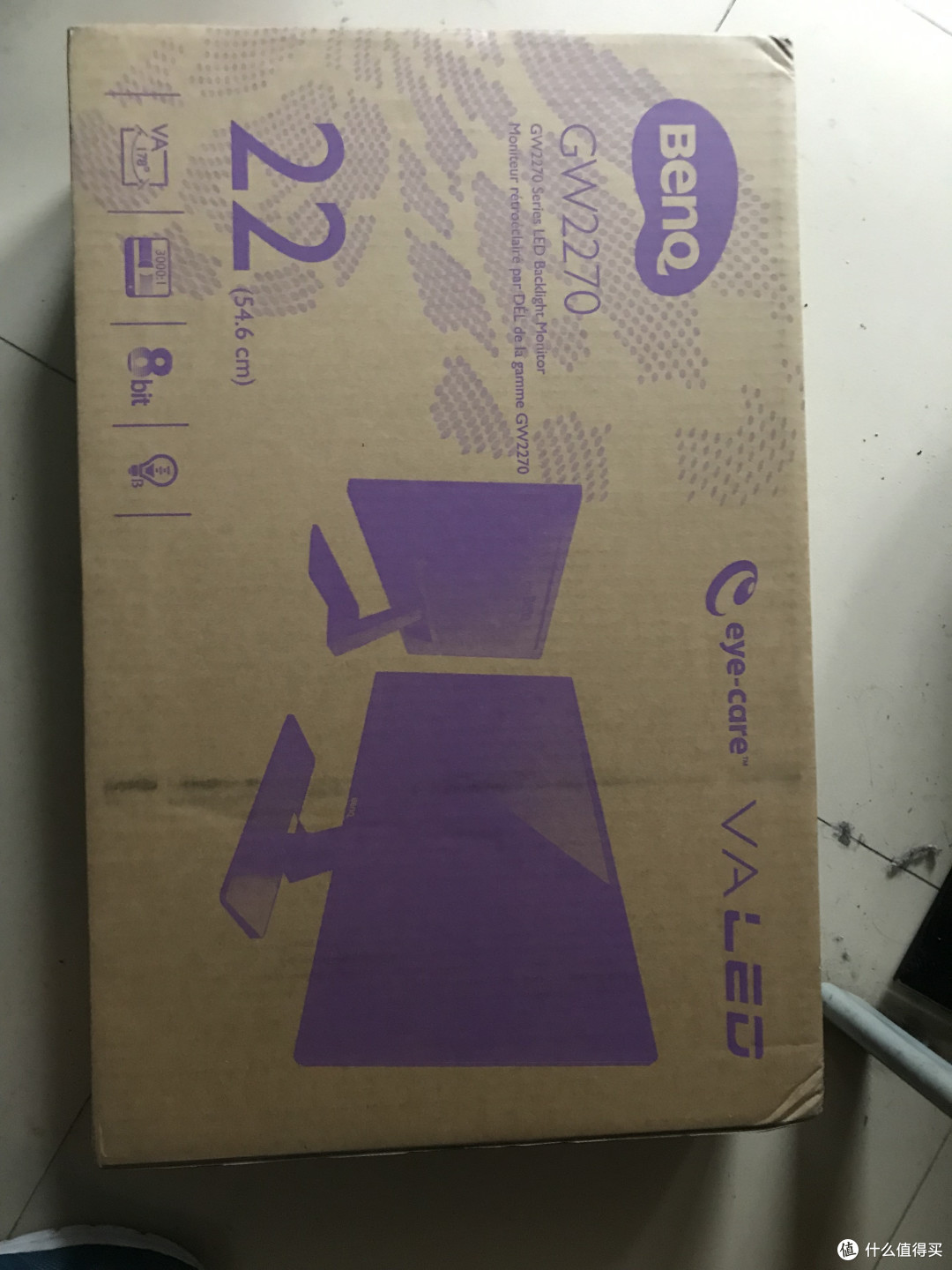 明基GW2270(AWVA+)护眼显示器