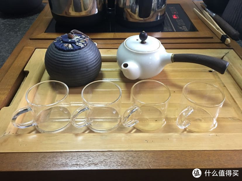 高颜值功夫茶玻璃杯，加热不炸裂