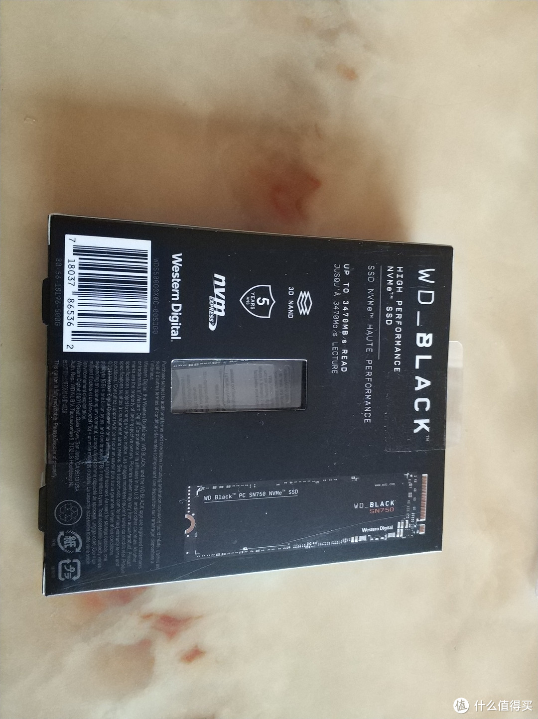 固态硬盘小钢炮,西部数据WD Black NVME NV750 SSD简单测评