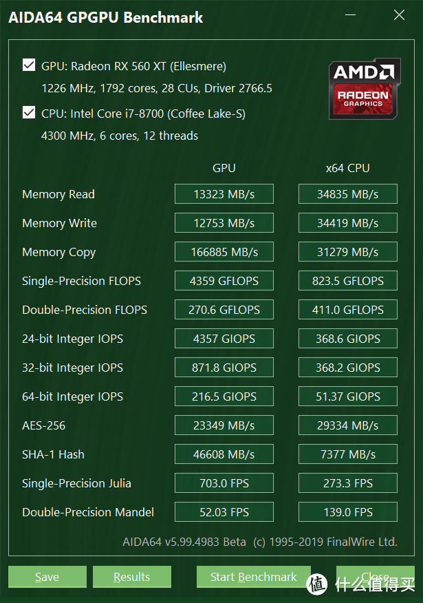 疯了，千元A卡战《地铁离乡》？蓝宝石 RX560XT 4G D5 白金版 OC 显卡装机体验点评