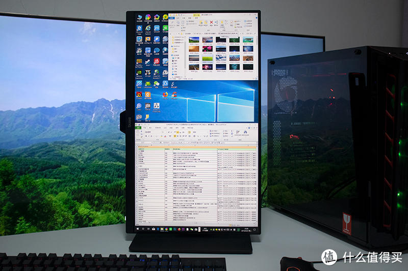 双屏合一，职场提效：明基BL2480T护眼显示器组双屏是怎样的体验