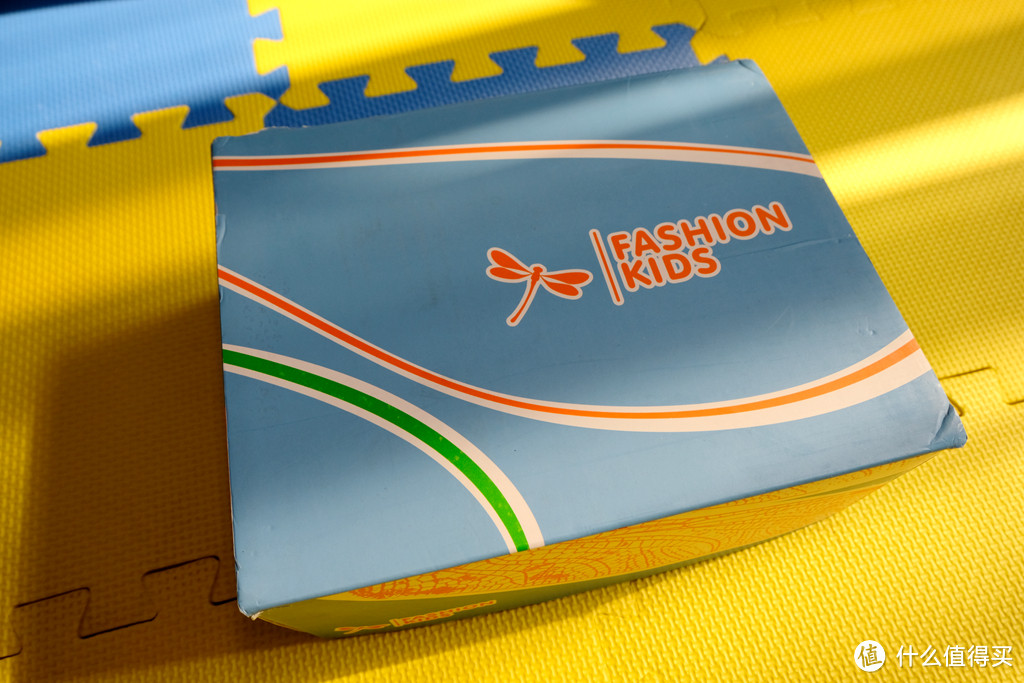 跟着大妈买红蜻蜓缓震运动童鞋兰色晒单