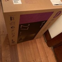 明基 BL2711U 显示器外观展示(接口|边框|按键)