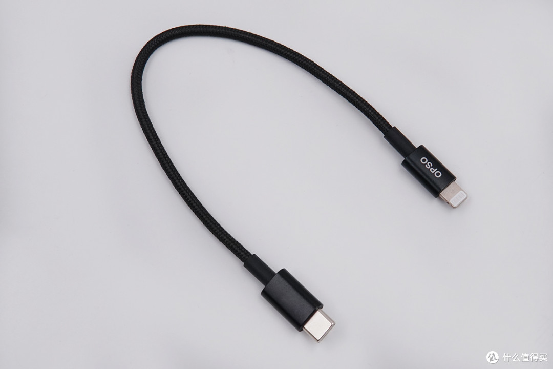 移动电源好伴侣，OPSO USB-C to Lightning 数据线上手评测