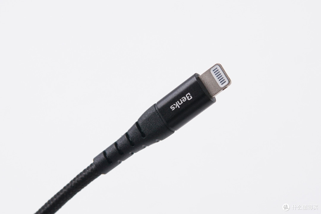 MFi认证端子兼容性佳,Benks邦克士USB-C to Lightning数据线