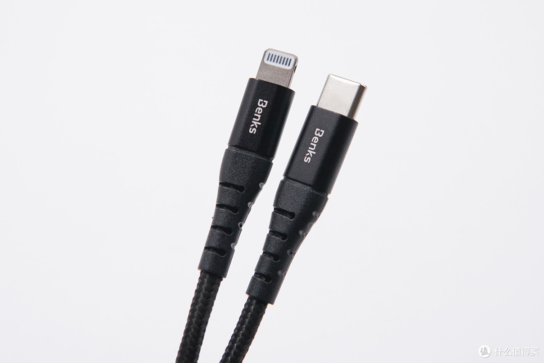 MFi认证端子兼容性佳,Benks邦克士USB-C to Lightning数据线