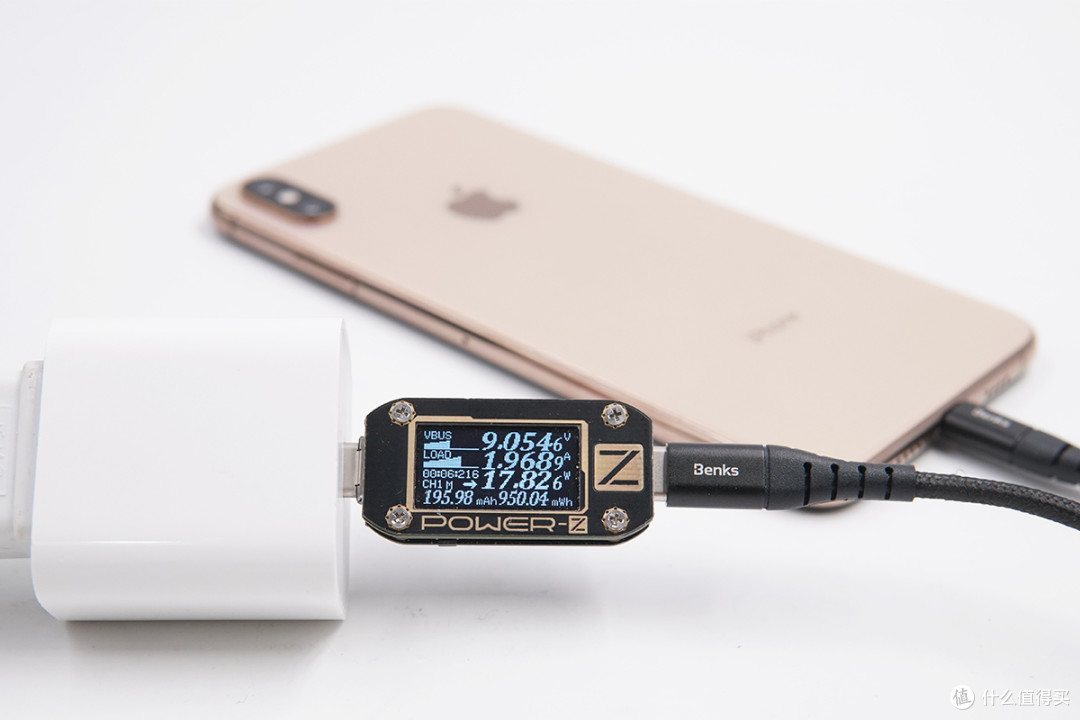 MFi认证端子兼容性佳,Benks邦克士USB-C to Lightning数据线