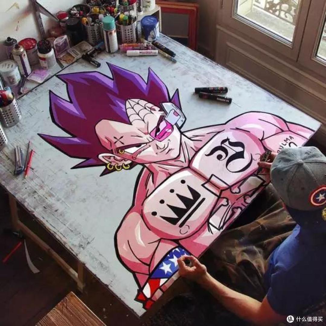 漫作:这个法国帅哥画出帅炸屏幕的硬汉七龙珠人物!