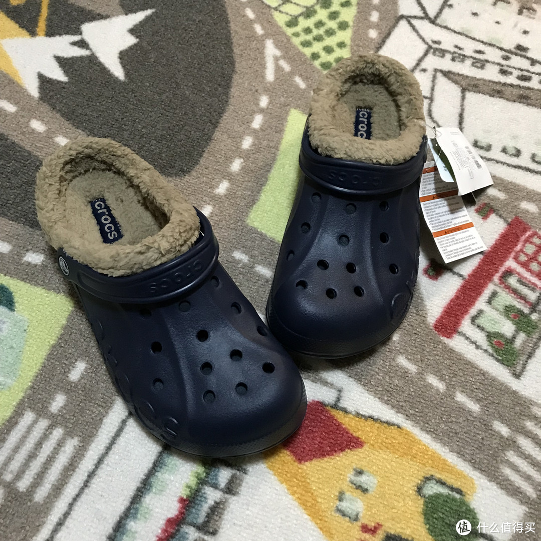 Crocs Baya Lined 加绒洞洞鞋