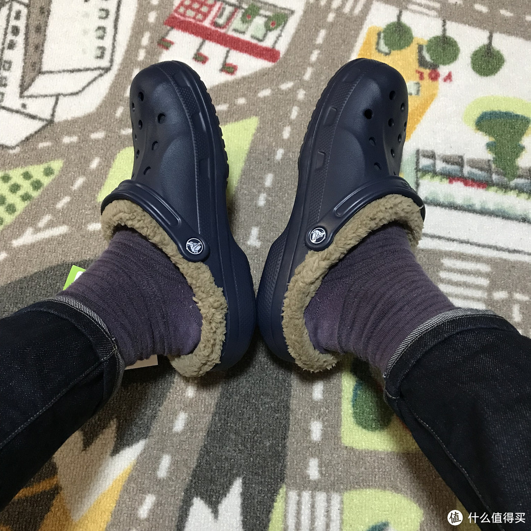 Crocs Baya Lined 加绒洞洞鞋