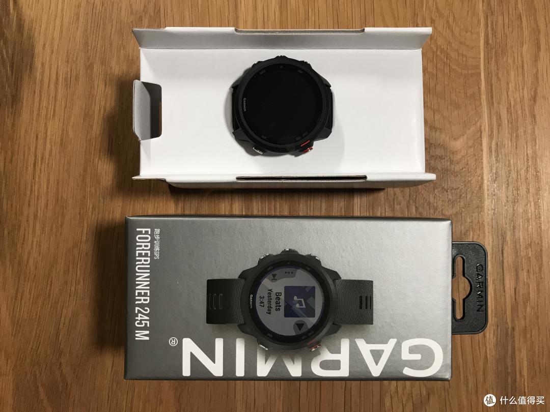 佳明garmin forerunner 245 速开箱以及叨逼叨_智能手表_什么值得买