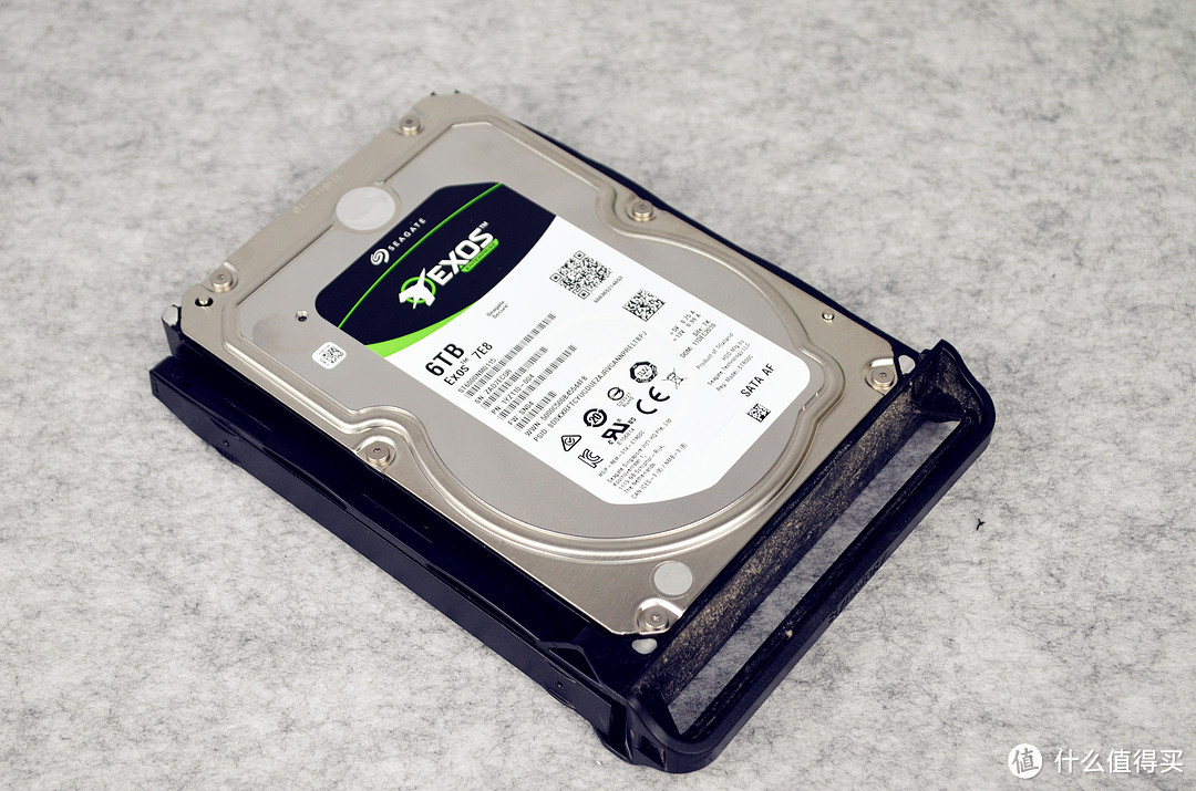 国行6TB硬盘的展示和启用——希捷 SEAGATE 银河系列 6T 企业级硬盘