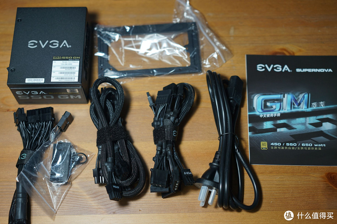 EVGA SuperNOVA  550 GM SFX金牌全模组电源开箱晒单