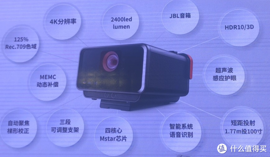 二代RGBB LED技术、125%Rec.709色域：ViewSonic 优派 发布 X10-4K 智能投影仪