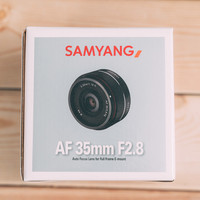 森养光学 AF 35mm f/2.8 FE 定焦无反镜头外观展示(镜头盖|外壳)