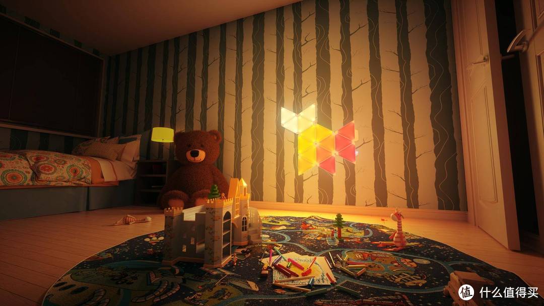 Nanoleaf智能方块灯，儿童房有它秒变彩虹屋