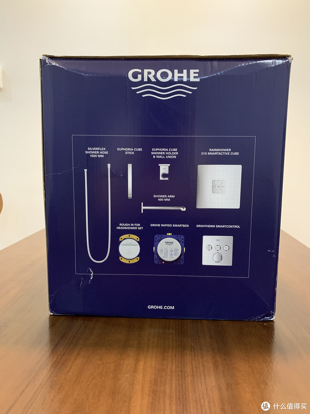 暗藏之美：GROHE 高仪 Grohtherm SmartControl & Eurocube 暗装花洒套装 开箱