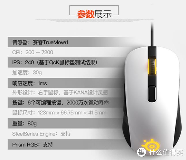 继承KANA传统，延续旧日情怀--SteelSeries赛睿Rival 106游戏鼠标评测