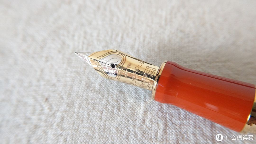 Parker派克世纪豆腐Duoford玛瑙红金夹F尖钢笔实用评测