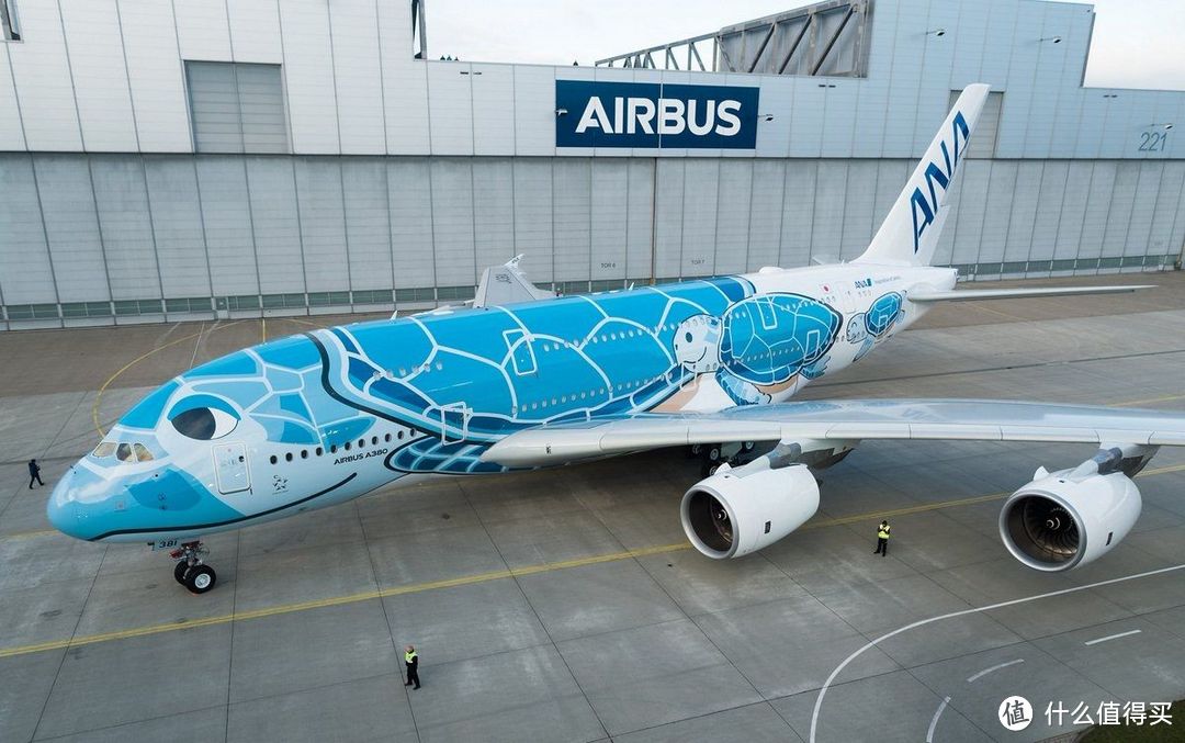 全日空航空（ANA）首架A380——ANA限定版蓝色海龟航模开箱