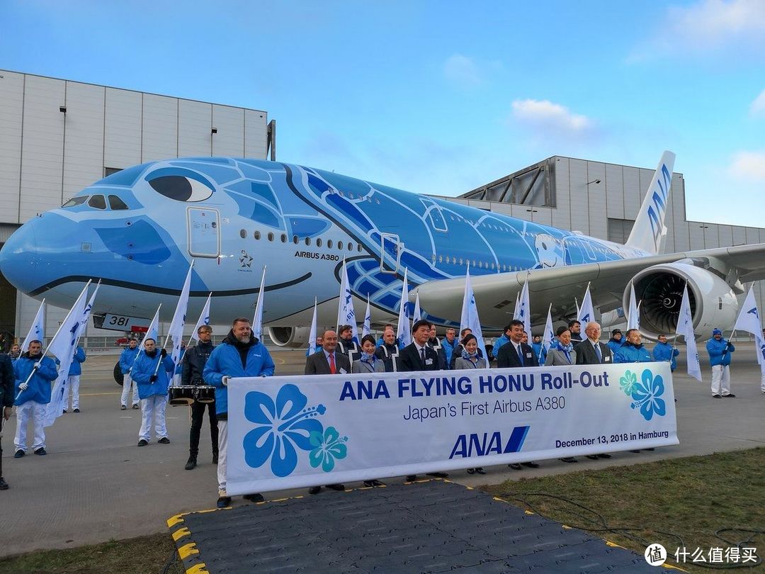 全日空航空（ANA）首架A380——ANA限定版蓝色海龟航模开箱