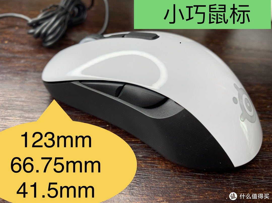 我爱上了，点击非常清脆的，SteelSeries赛睿Rival 106游戏鼠标