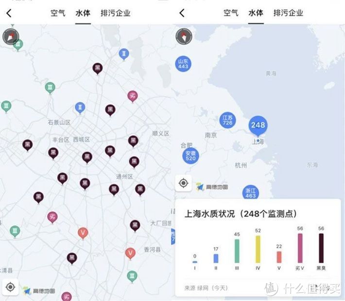 数据说话：全国水质地图，看看你的城市上榜了没