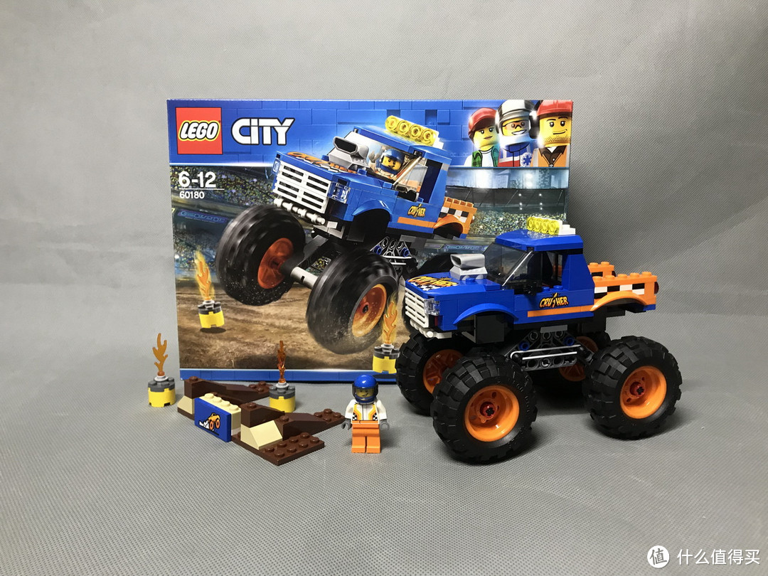 LEGO 乐高 城市组系列 60180 巨轮越野车