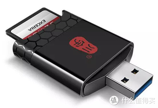 ▲京东售价约60元的川宇C362读卡器，兼容UHS-II总线SD、Micro SD卡。