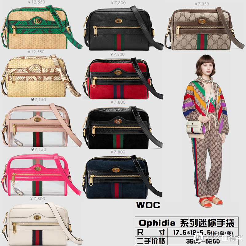 回到未来GUCCI 复古款 Ophidia 系列