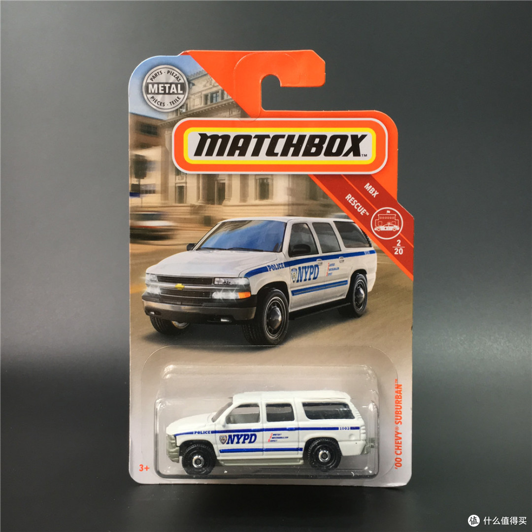 MATCHBOX 彩盒版 雪佛兰VAN、萨博班、凯雷德开盒及简介