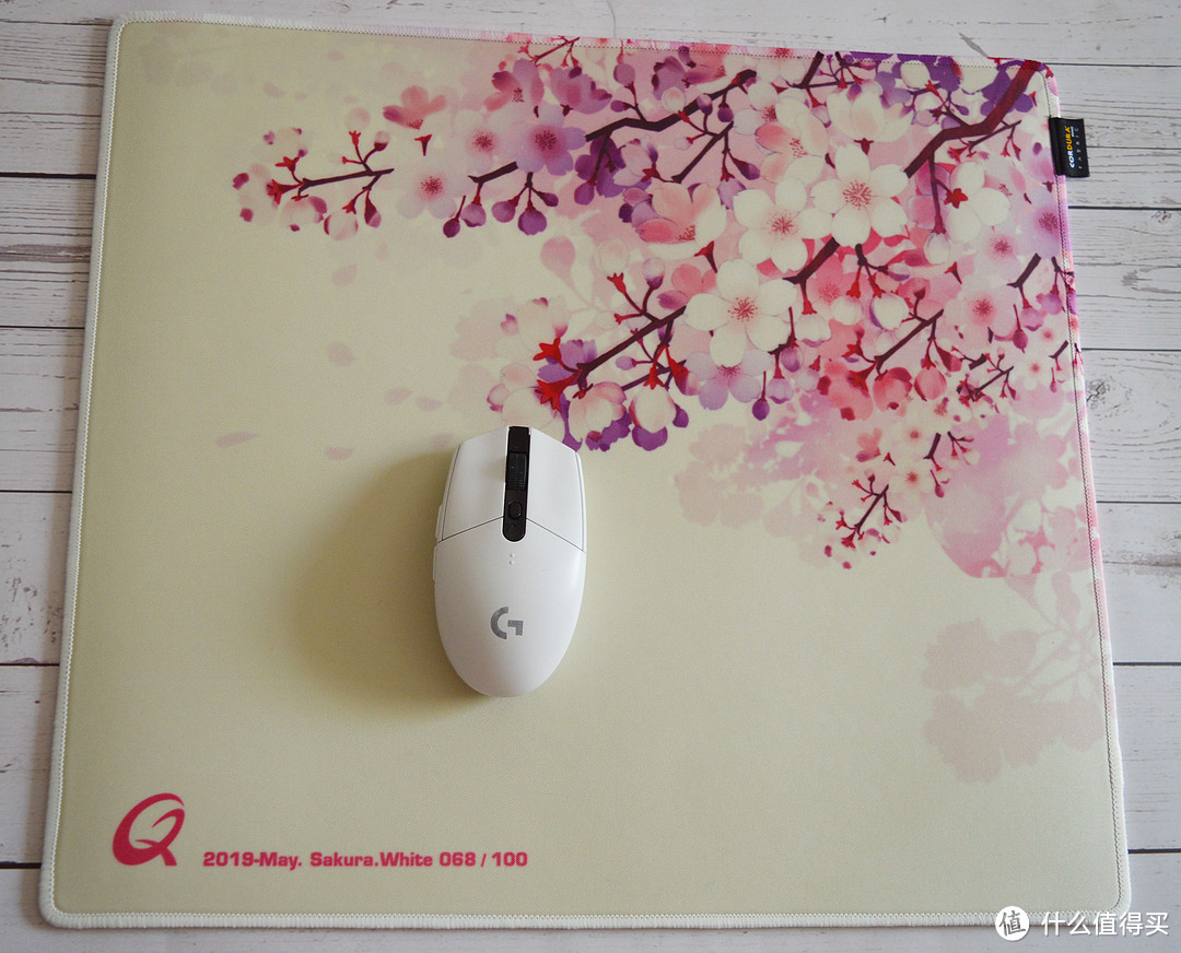 酷倍达QPAD CD-36 限量版樱花白开箱晒物