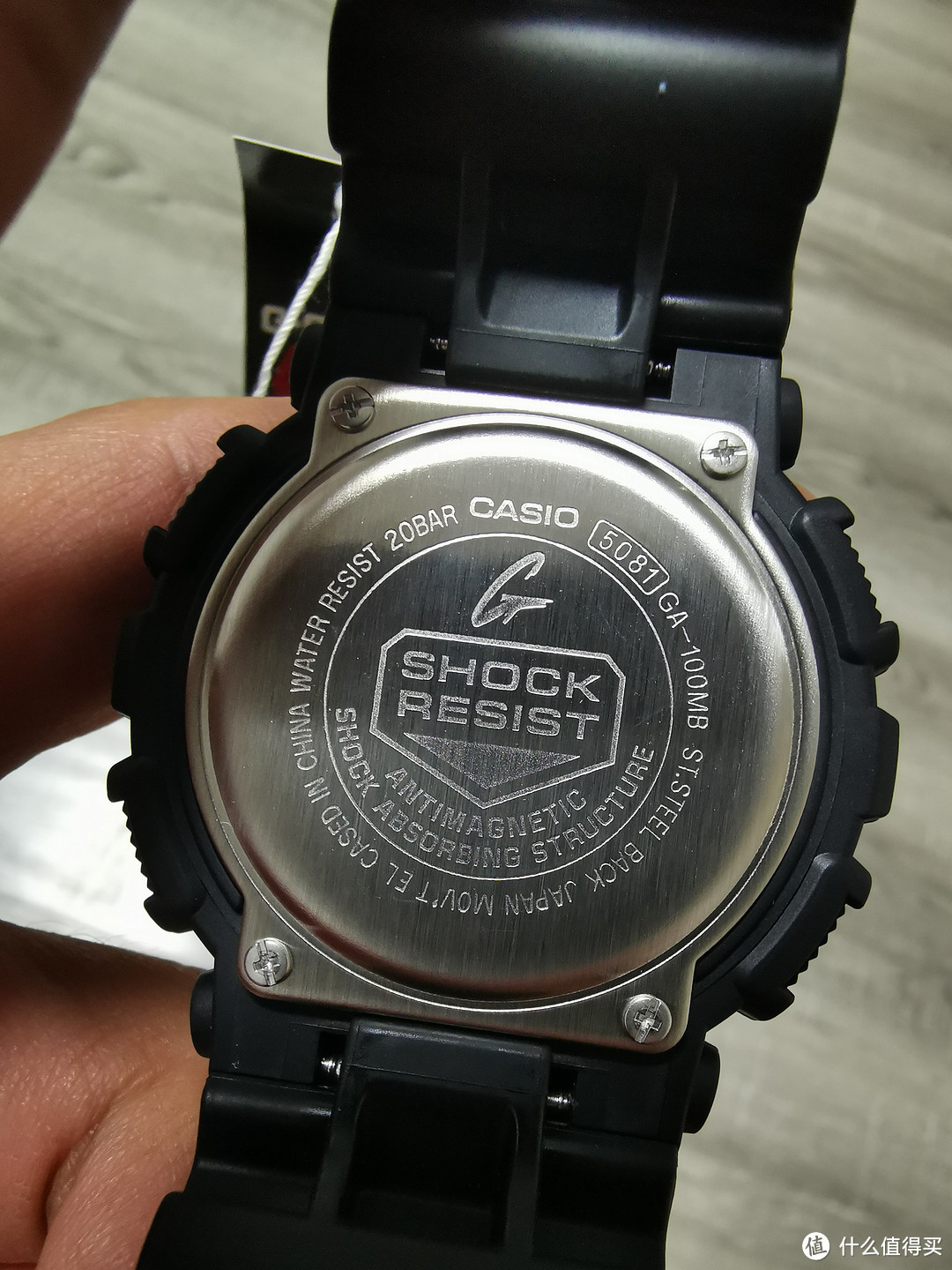 G-SHOCK PROTECTION 绿色数显 黑白配色 手表