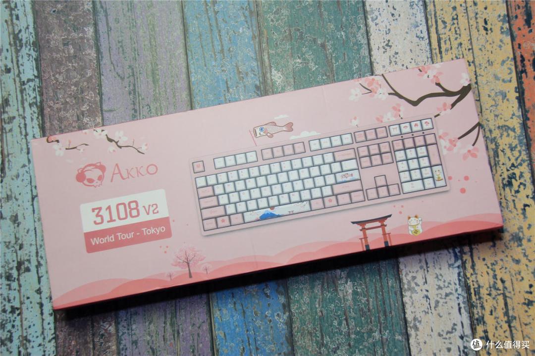 日式风情萌动少女心,Akko Tokyo 3108 V2机械键盘体验