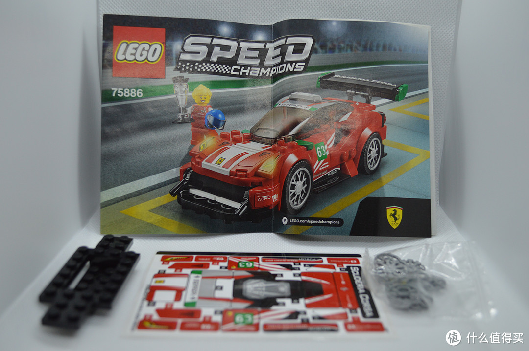 历史课戴表玩积木次回：乐高LEGO 超级赛车系列75886 法拉利488GT3“Scuderia Corsa"”