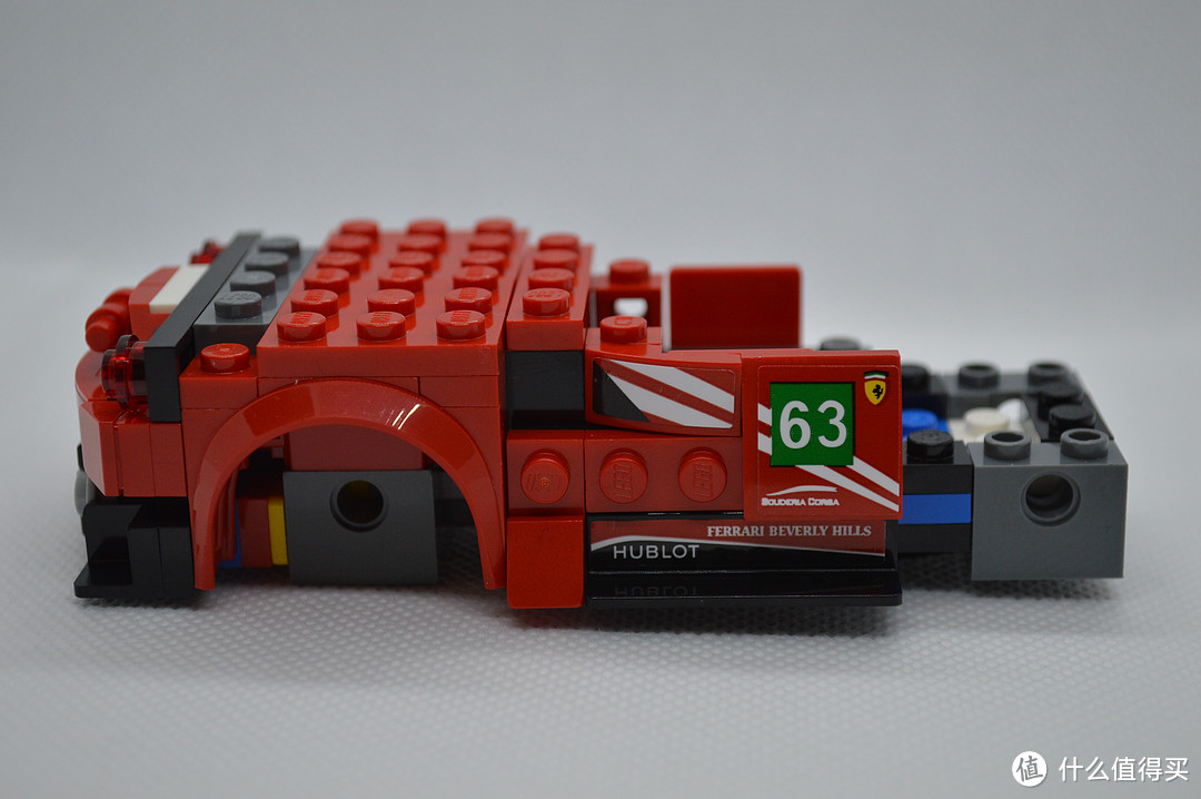 历史课戴表玩积木次回：乐高LEGO 超级赛车系列75886 法拉利488GT3“Scuderia Corsa"”