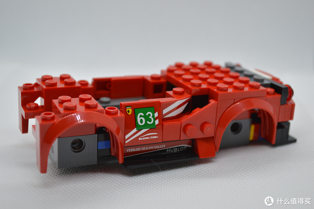 历史课戴表玩积木次回：乐高LEGO 超级赛车系列75886 法拉利488GT3“Scuderia Corsa"”