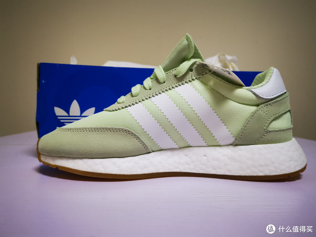 全掌BOOST的小清新++++++Adidas Originals 三叶草 I-5923 开箱