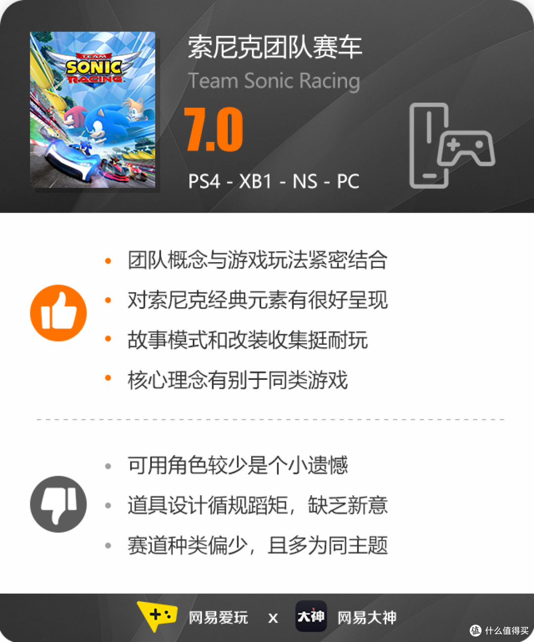 速度与策略!蓝色刺猬疾驰中!——《索尼克团队赛车》评测