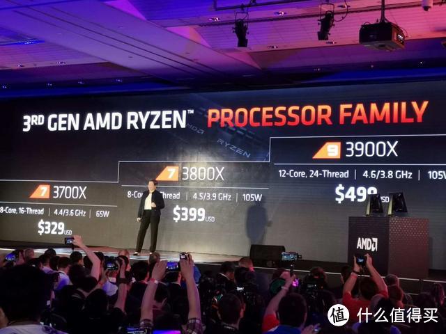AMD发布三代Ryzen锐龙处理器 12核24线程售价3999元