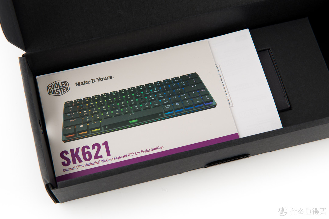 便携办公新选择！酷冷至尊 SK621 Cherry MX矮轴RGB机械键盘众测体验