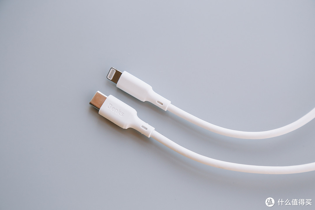 最便宜的苹果快充数据线：Benks 39元 USB-C to Lightning数据线评测