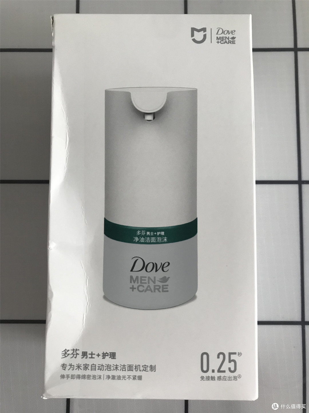 改变洗脸心情的好物 —— MIJIA 米家X多芬联名款 MJJMJ01XW 自动泡沫洁面机