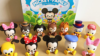 玩具测评丨POPMART泡泡玛特迪士尼米奇家族坐坐系列盒玩