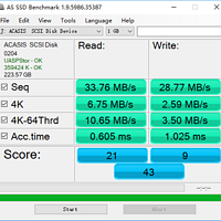 阿卡西斯NVMe M.2移动固态硬盘盒使用总结(读写|外壳)