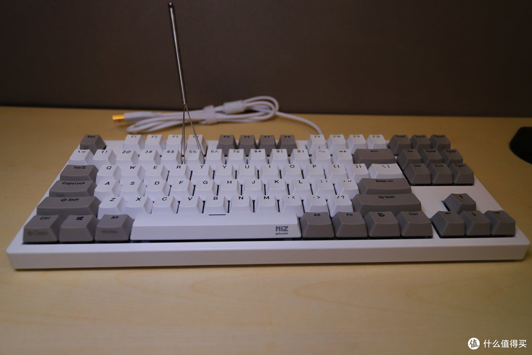 防水静电容之NIZ87ECWP35g双色灰白PBT评测
