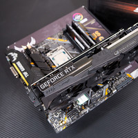 华硕TUF B360M-Plus主板外观展示(接口|走线|电源)