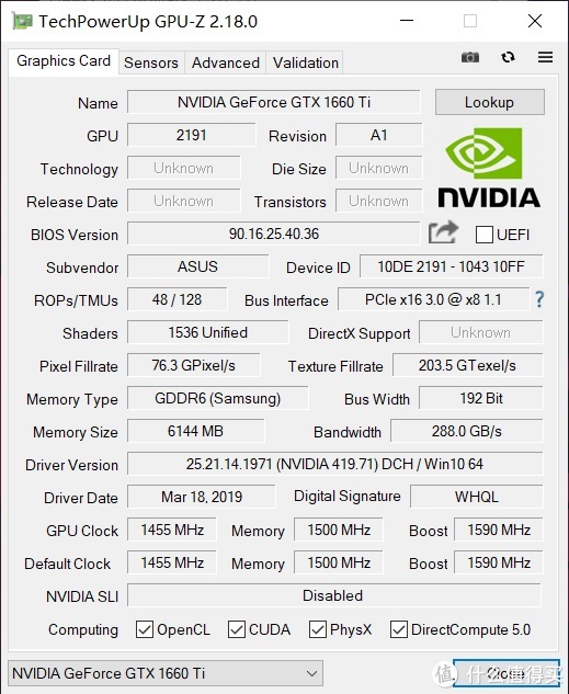 GPU配置信息